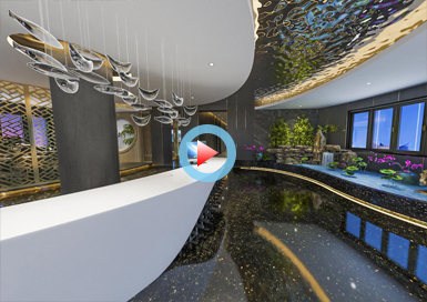 麗水足療店裝修設計全景案例